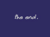 The End © by amuQ creations